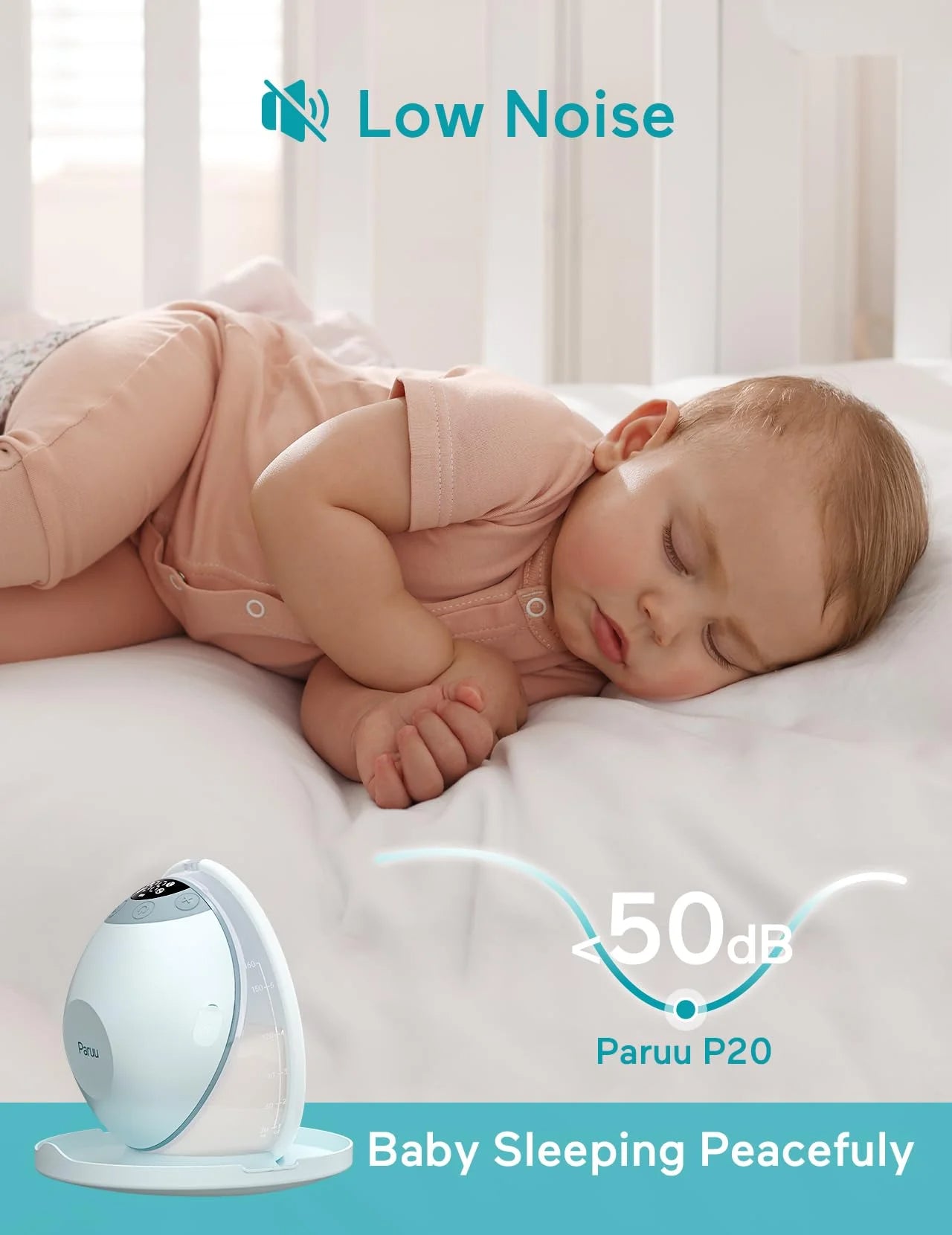 P20 Wearable Electric Breast Pump — 2 Pack