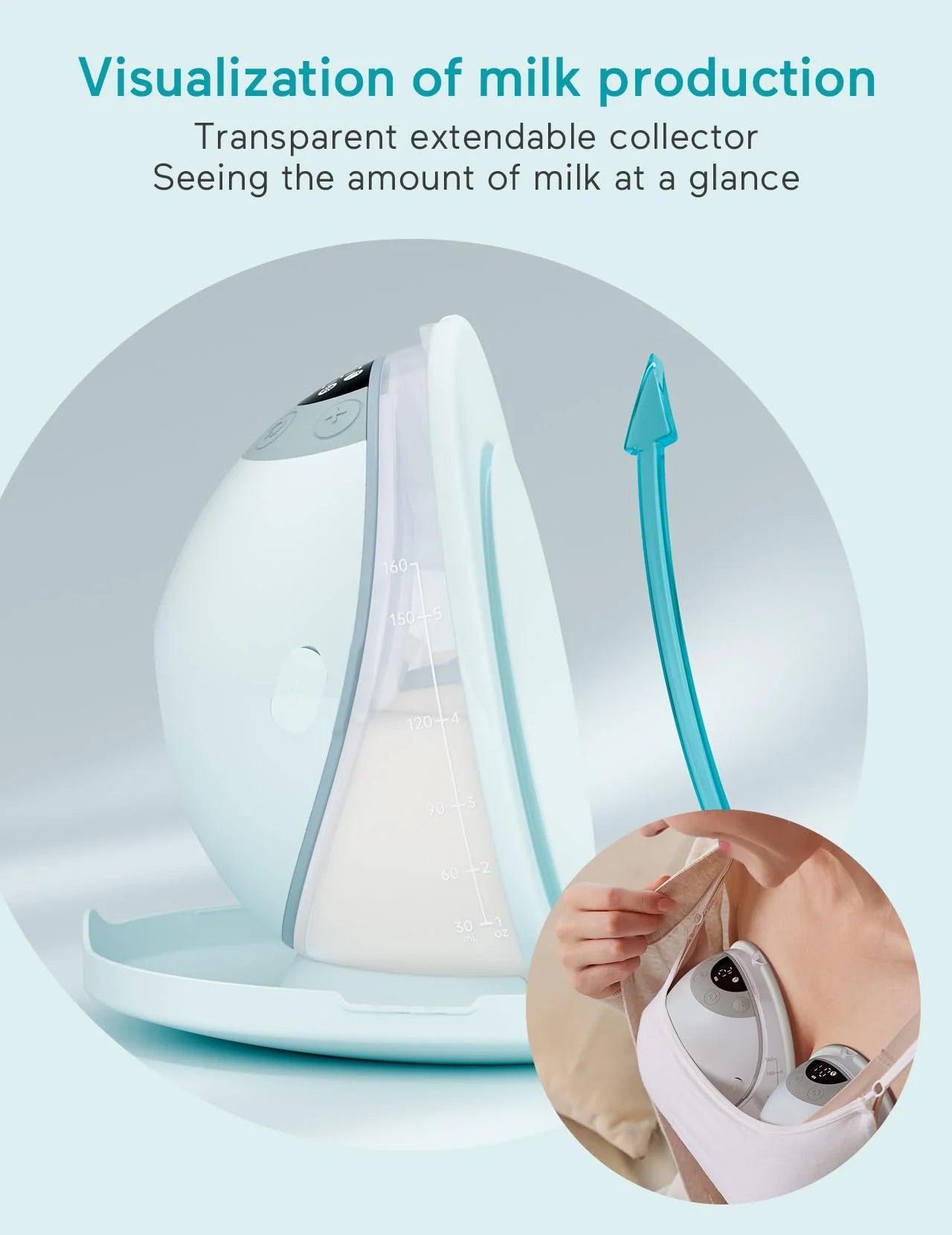 P20 Wearable Electric Breast Pump — 2 Pack