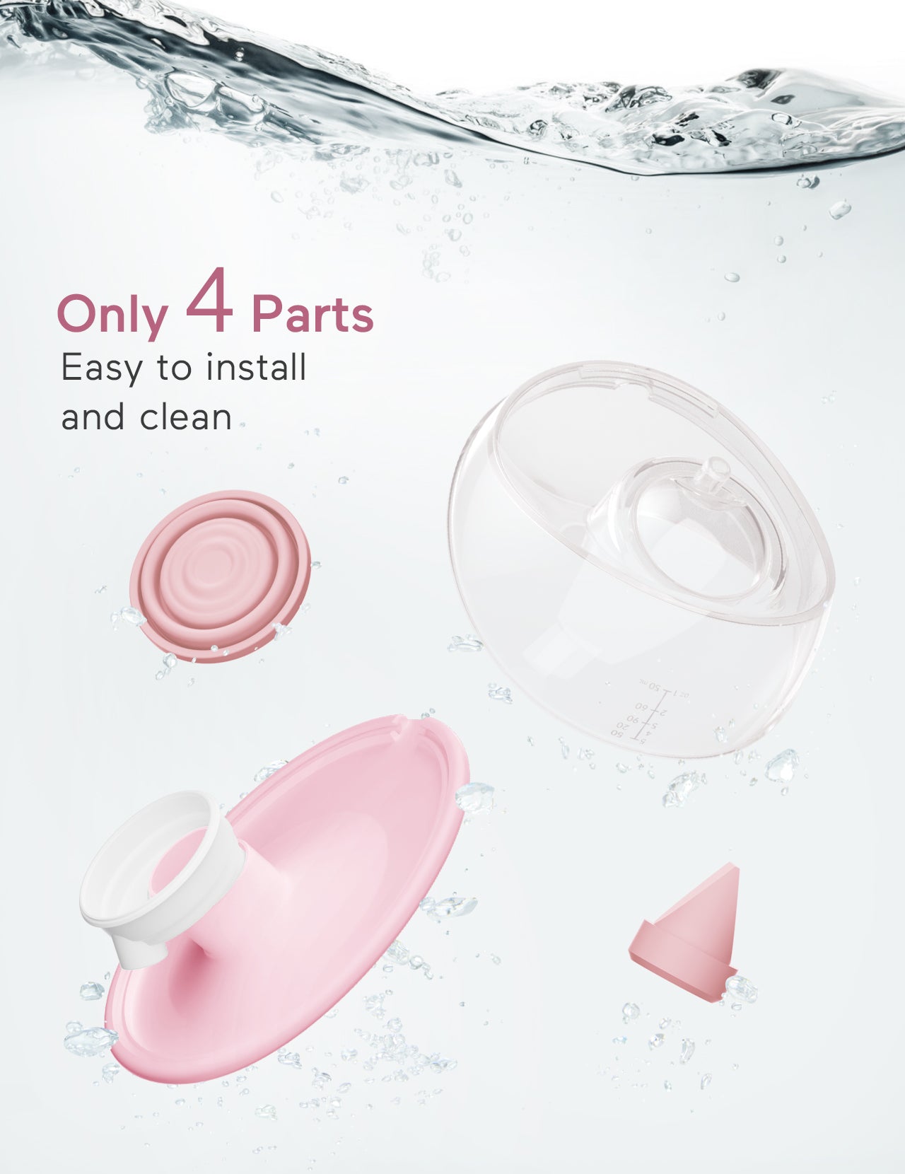 P20 Wearable Electric Breast Pump — Single